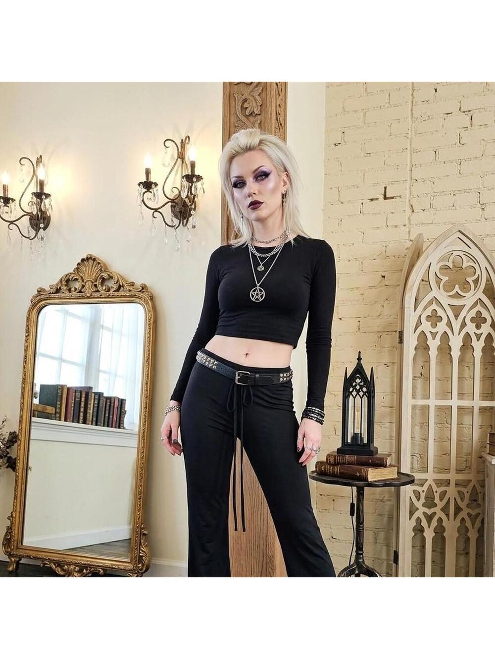 Streetwear Society Women's Black Trousers